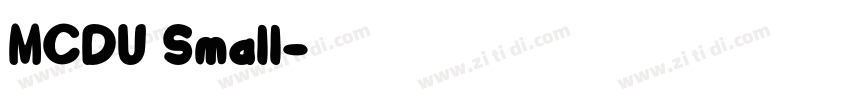 MCDU Small字体转换 MCDU Small字体转换